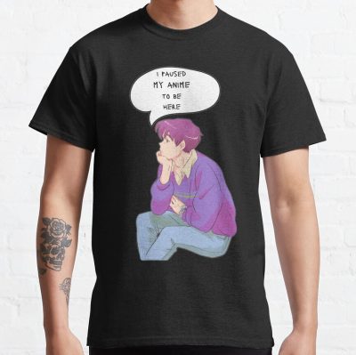 Lookism- I Paused My Anime 3 T-Shirt Official Lookism Merch