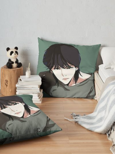 Lookism Merchandise Throw Pillow Official Lookism Merch