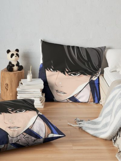 Lookism Merchandise Throw Pillow Official Lookism Merch