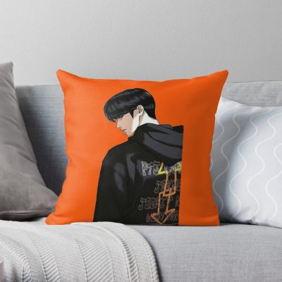 Lookism Merchandise Throw Pillow Official Lookism Merch