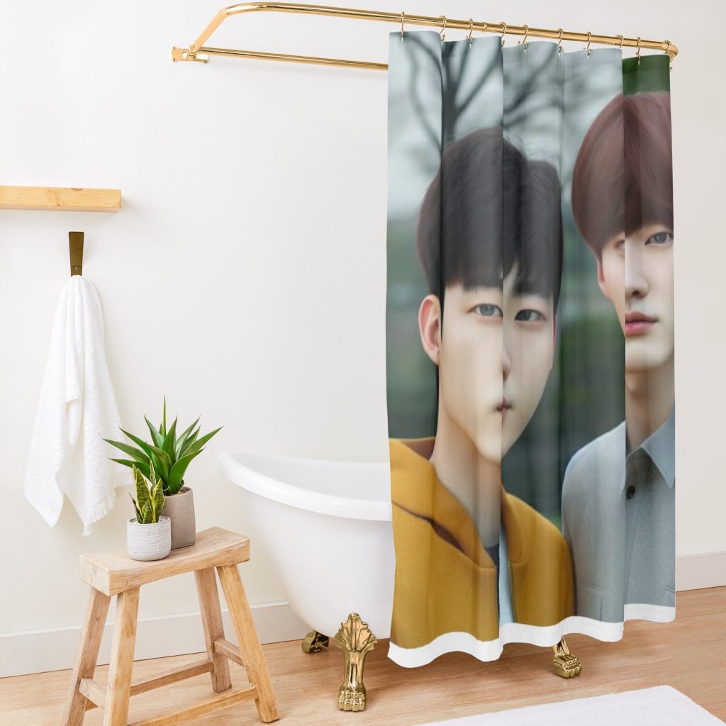 Lookism Shower Curtain Official Lookism Merch