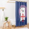 God Dog Lookism Parody Shower Curtain Official Lookism Merch