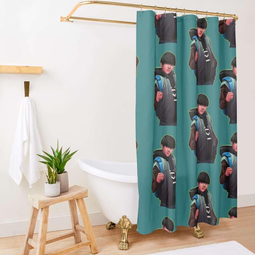 Lookism  (1) Shower Curtain Official Lookism Merch