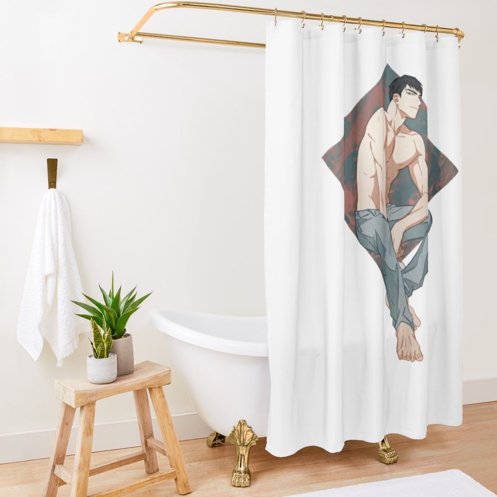 Classic Lookism Shower Curtain Official Lookism Merch