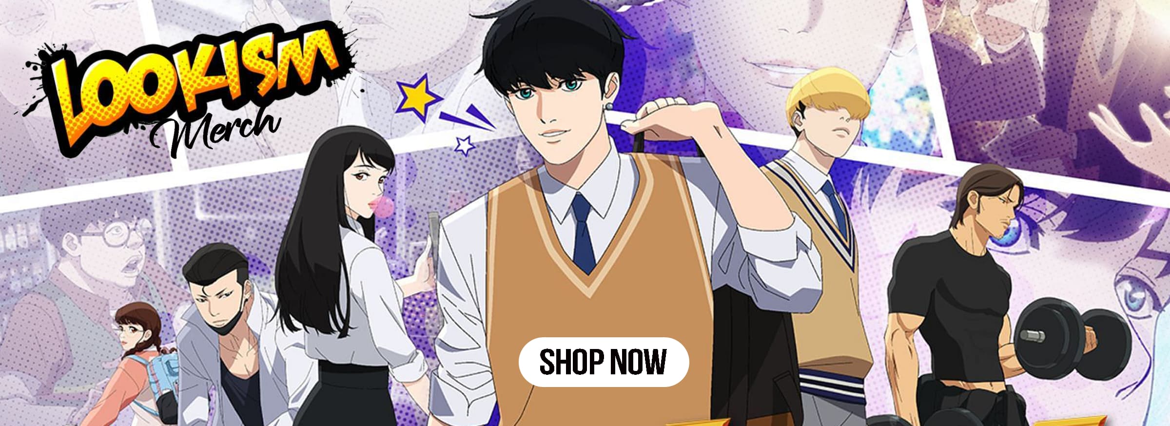 Lookism Merch Banner