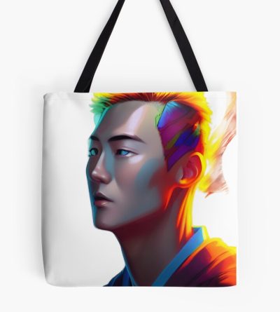 Lookism Kpop-Semi-Realistic Illustration Tote Bag Official Cow Anime Merch