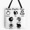 Copy Of Lookism; Seven Deadly Sins Tote Bag Official Cow Anime Merch