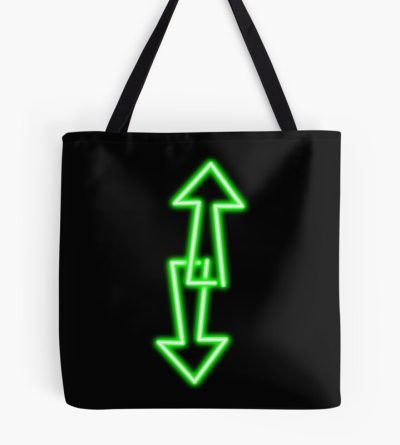 Green Neon Arrow Lookism Park Hoodie Symbol Tote Bag Official Cow Anime Merch