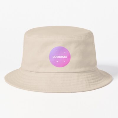 Lookism  On Pink Background Bucket Hat