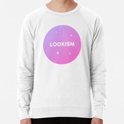 New Lookism  On Pink Background Sweatshirt