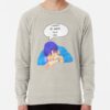 ssrcolightweight sweatshirtmensoatmeal heatherfrontsquare productx1000 bgf8f8f8 6 - Lookism Merch