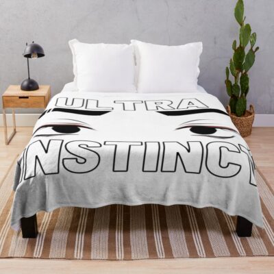 Lookism  Ultra Basic Instinct Throw Blanket