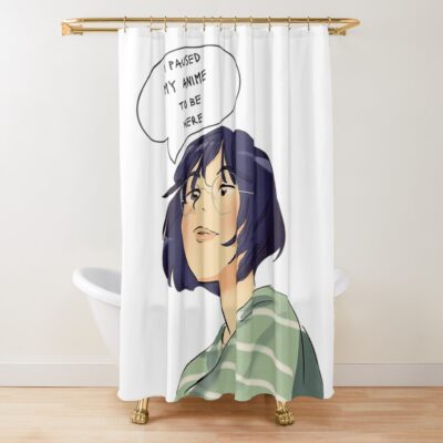 Lookism  I Paused My Anime Colorful 2 Shower Curtain