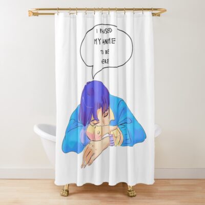 New Design Lookism  I Paused My Anime Shower Curtain