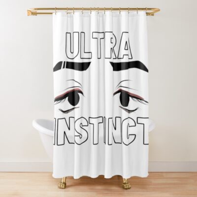 Lookism  Ultra Basic Instinct Shower Curtain